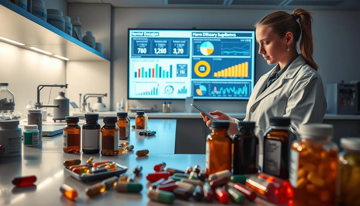 Supplement dosage and efficacy research