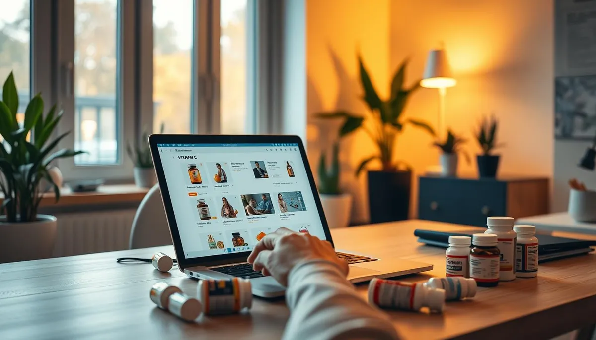navigating online stores for supplements