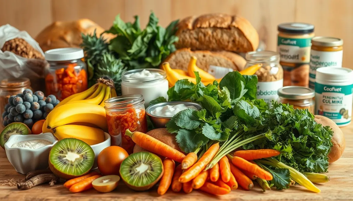 Prebiotic and Probiotic Foods