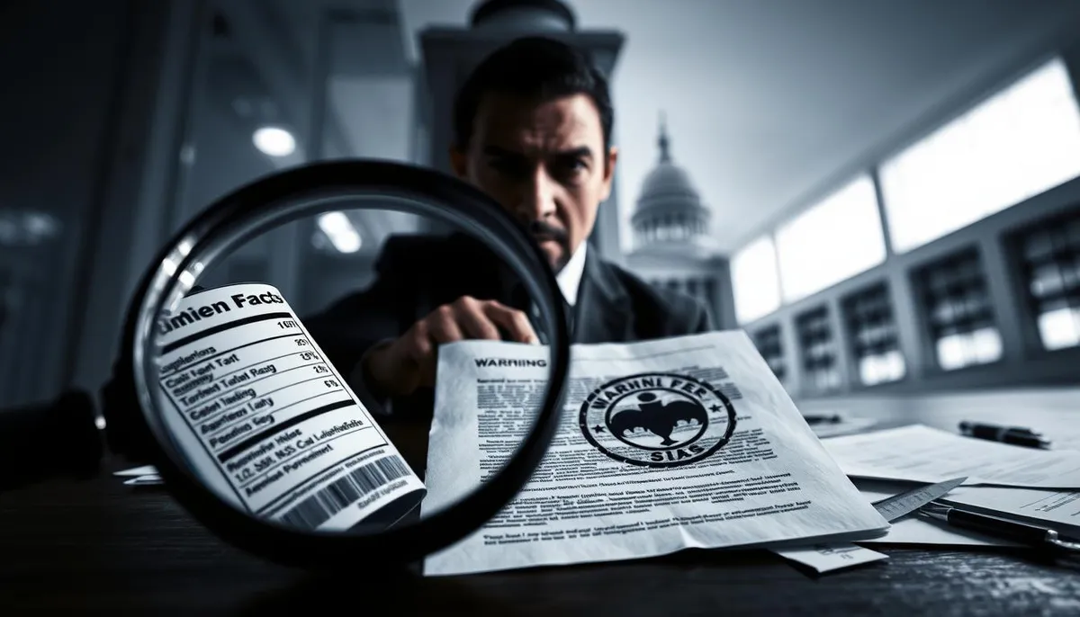 regulatory scrutiny supplement claims