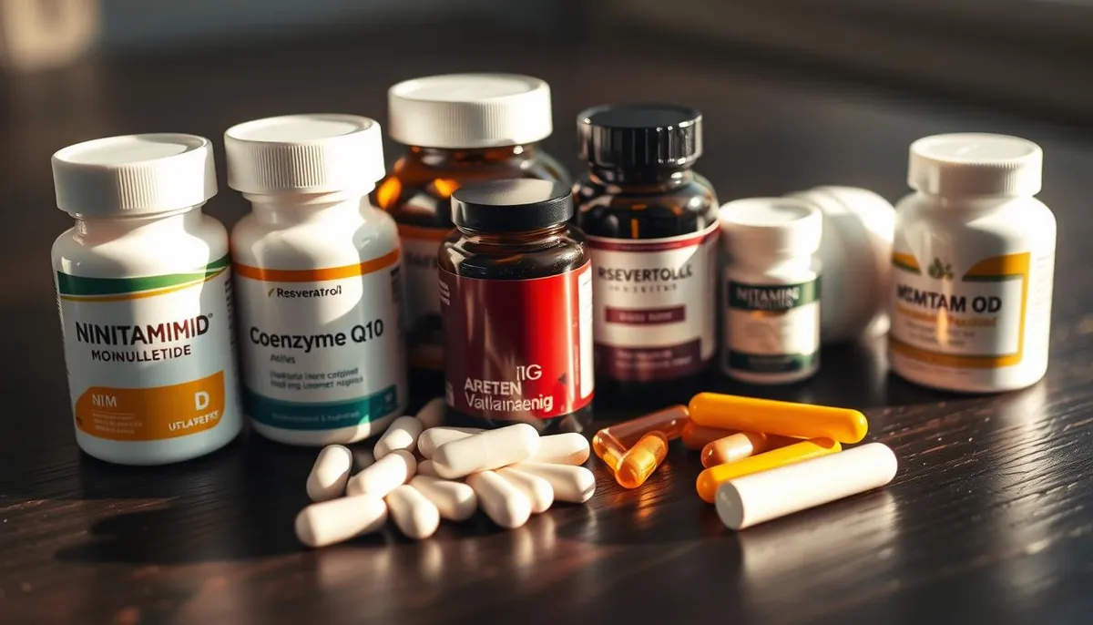 key longevity supplements nad nmn