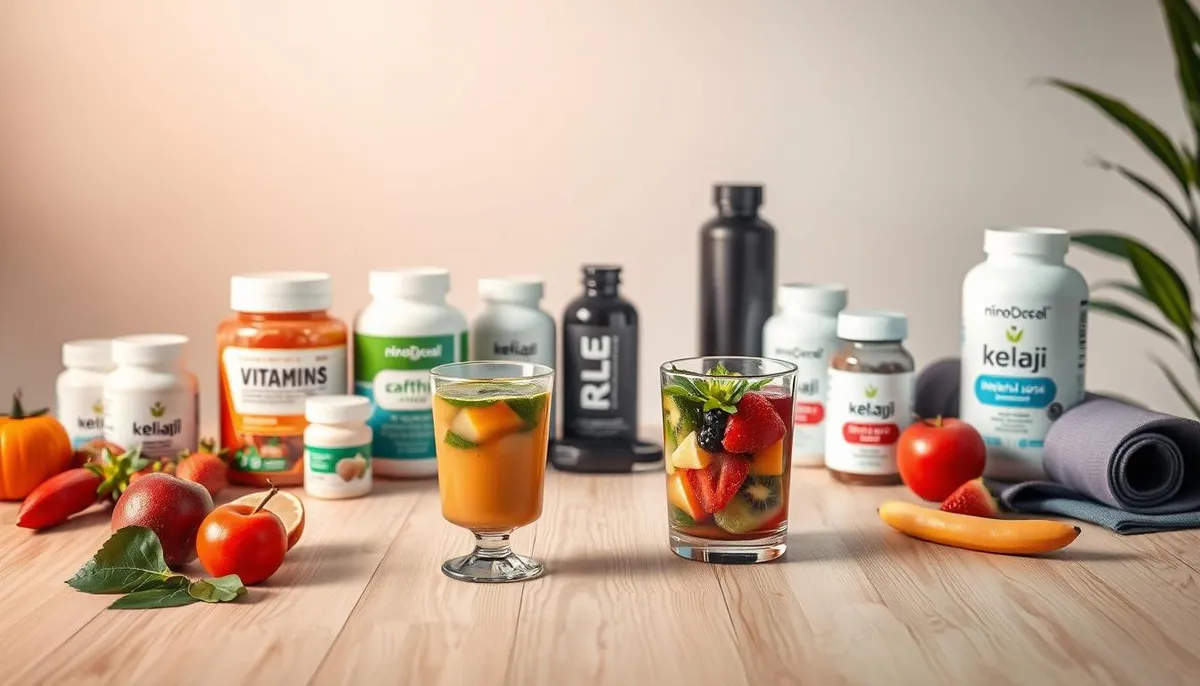 premium supplements and healthy lifestyle