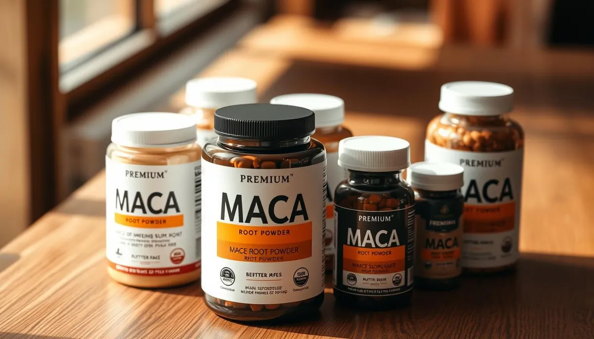 Selecting high quality maca supplement products