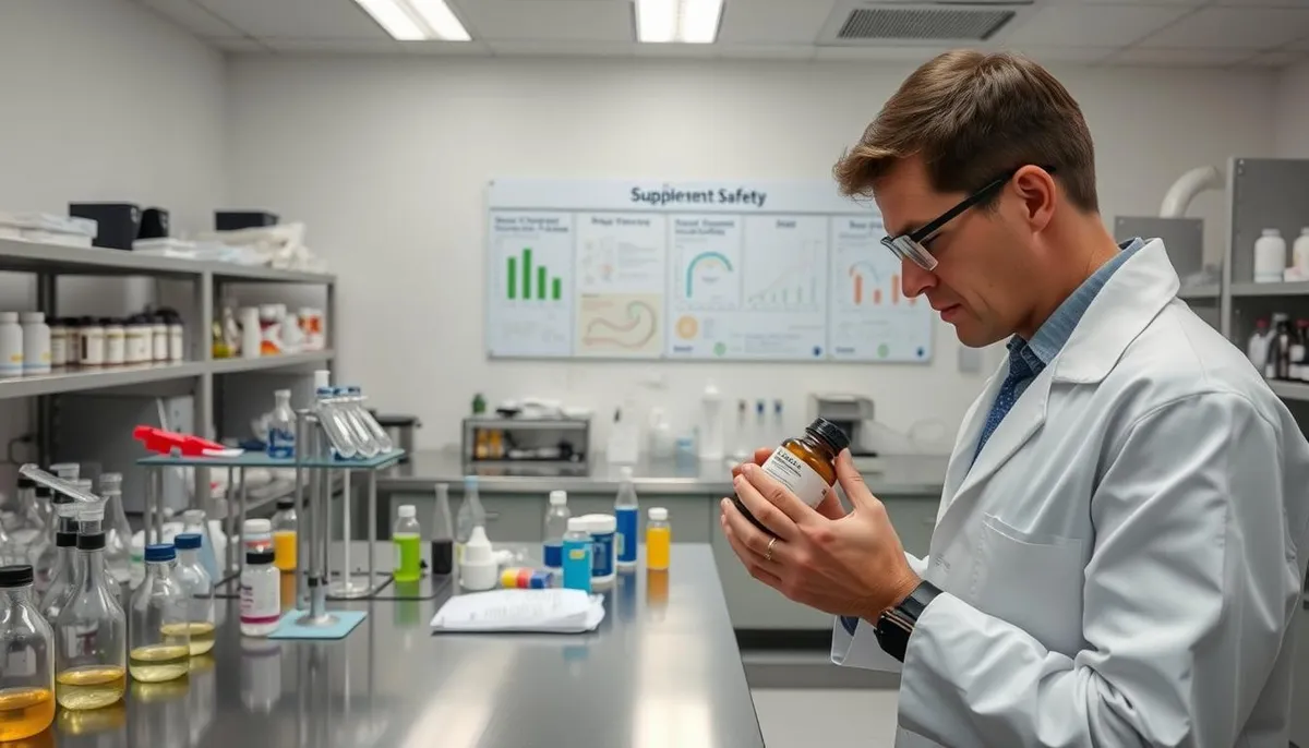 supplement safety and quality testing