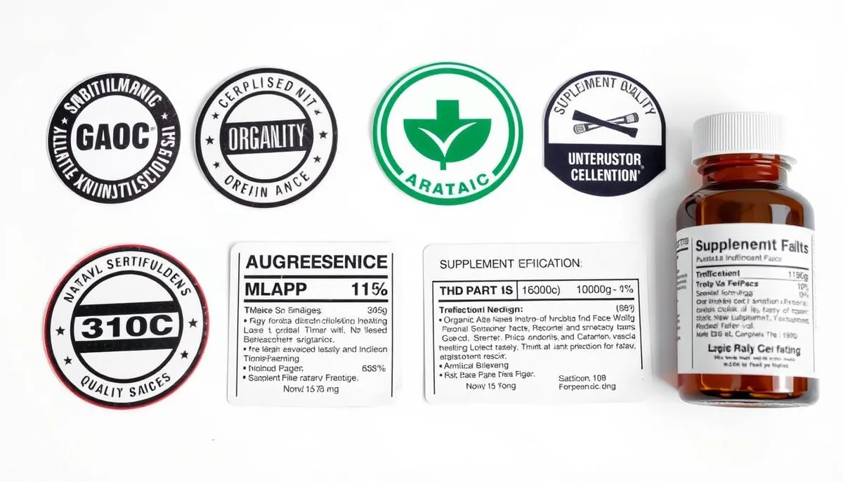 supplement quality verification labels