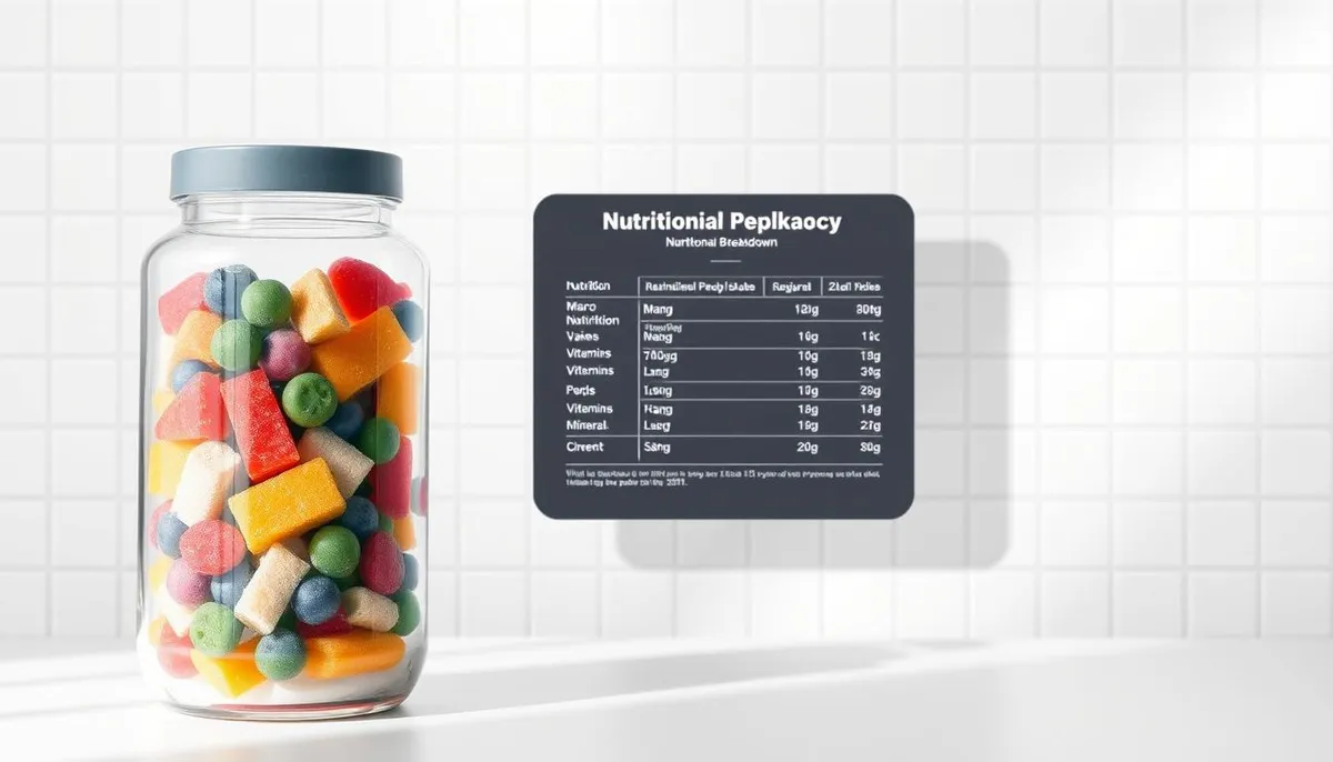 Meal replacement nutritional breakdown