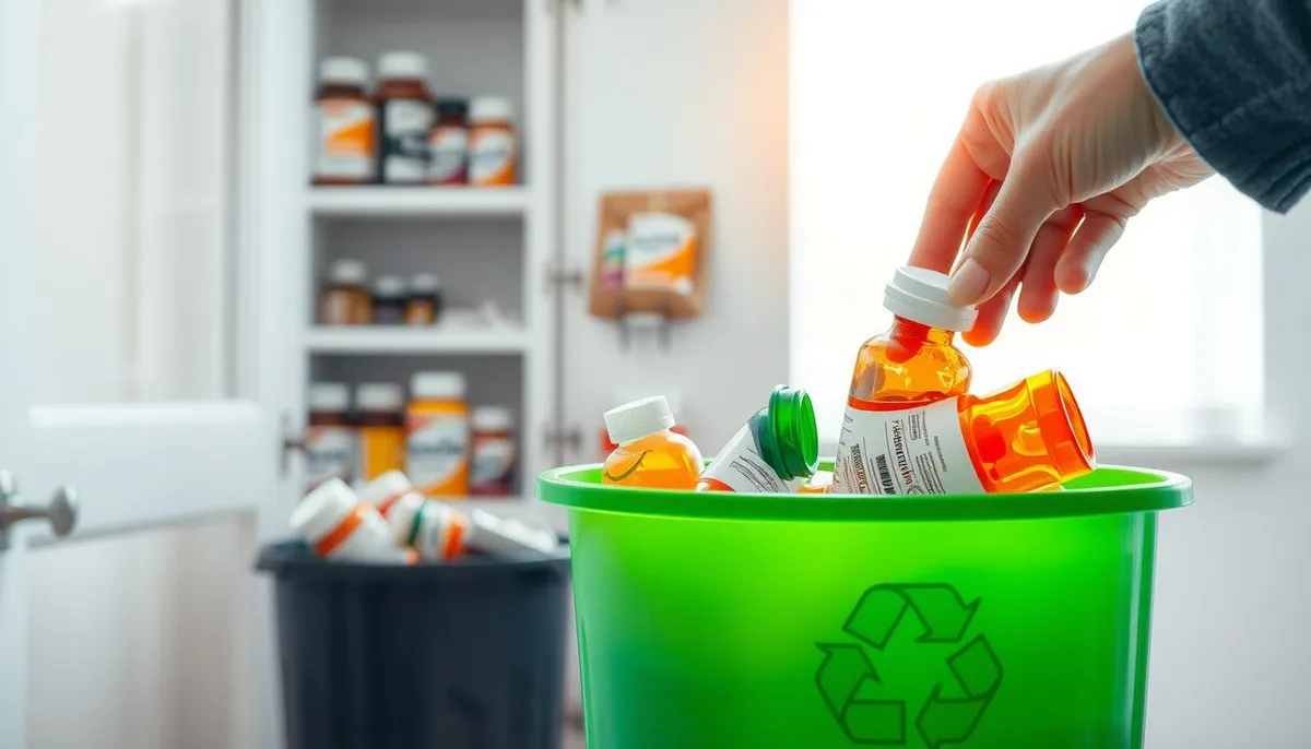 proper vitamin disposal methods