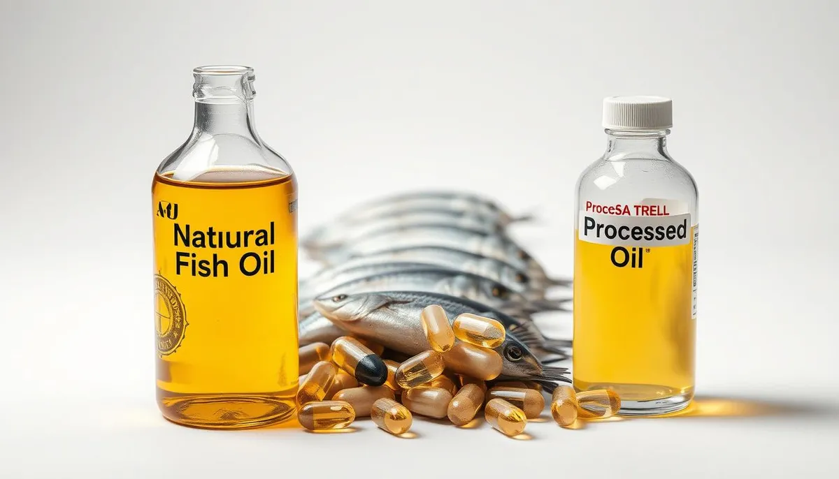 natural vs processed fish oil comparison