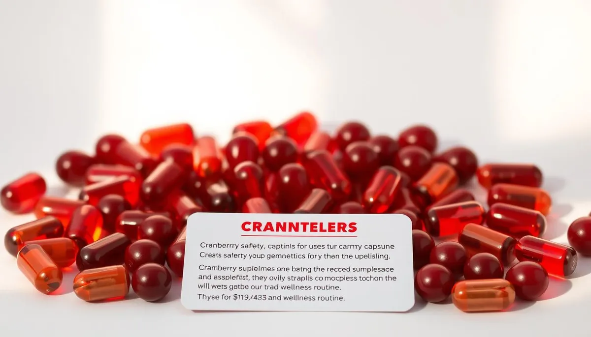 cranberry supplement safety considerations