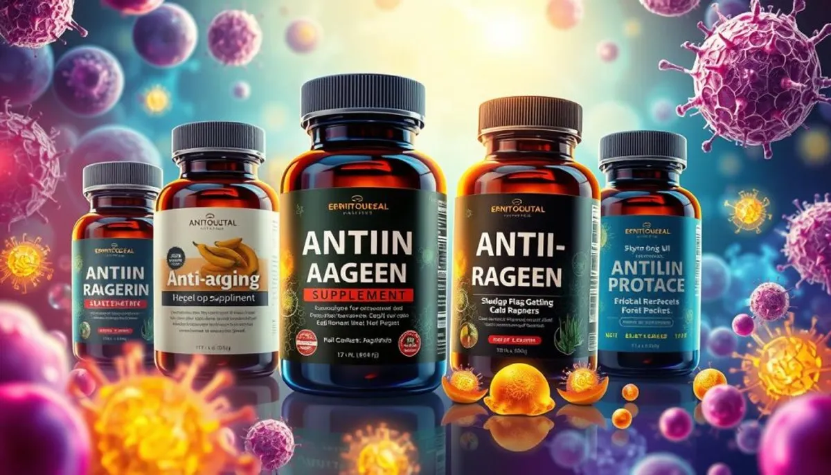 Anti-aging supplements impact on cellular health