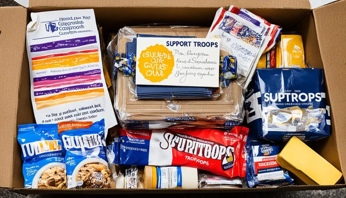 care packages for troops