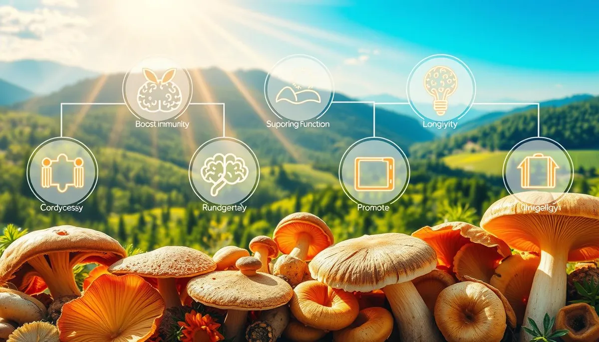 health benefits of mushroom supplements