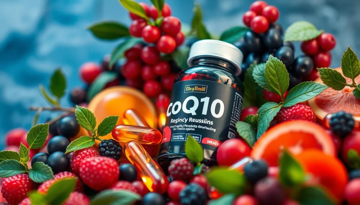 CoQ10 in male rejuvenation formulas