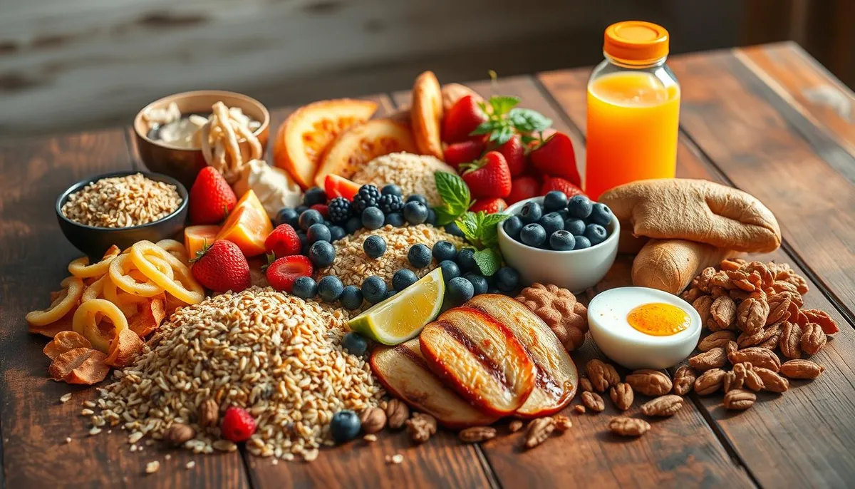 balanced pre-workout foods for sustained energy