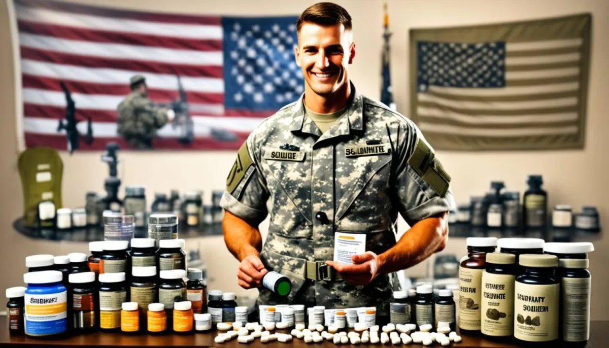 free supplements for deployed military