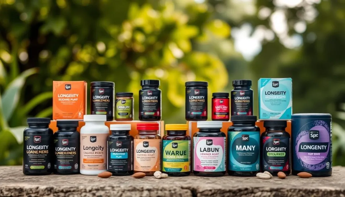 Gender-specific longevity supplements