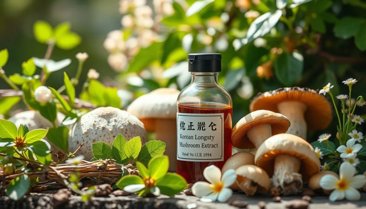 korean longevity mushroom extract