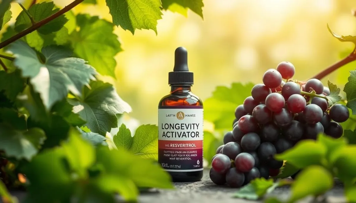 longevity activator with resveratrol reviews