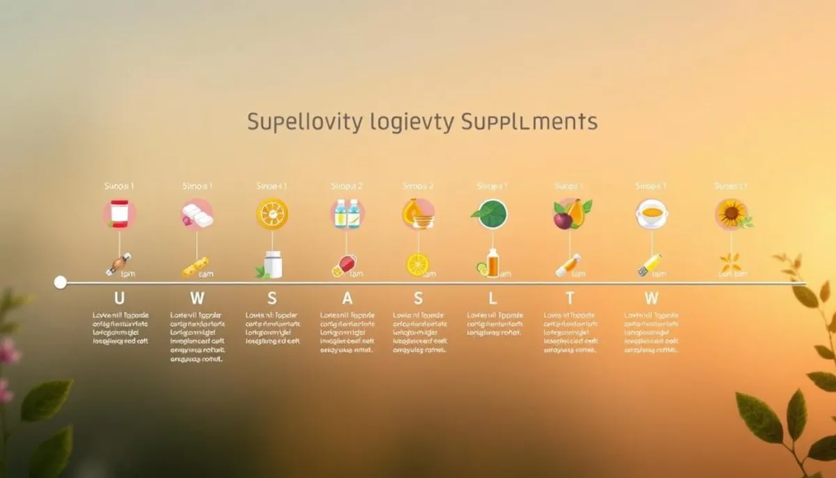 longevity supplement timeline