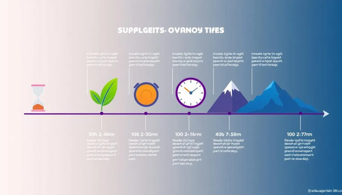 supplement effects timeline