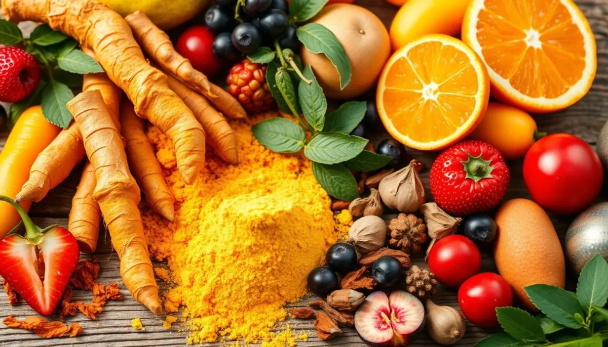 Turmeric and antioxidants