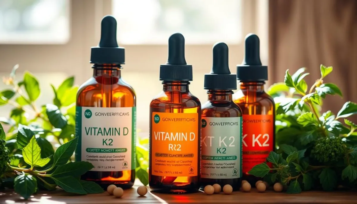 Vitamin D and K2 supplements for longevity